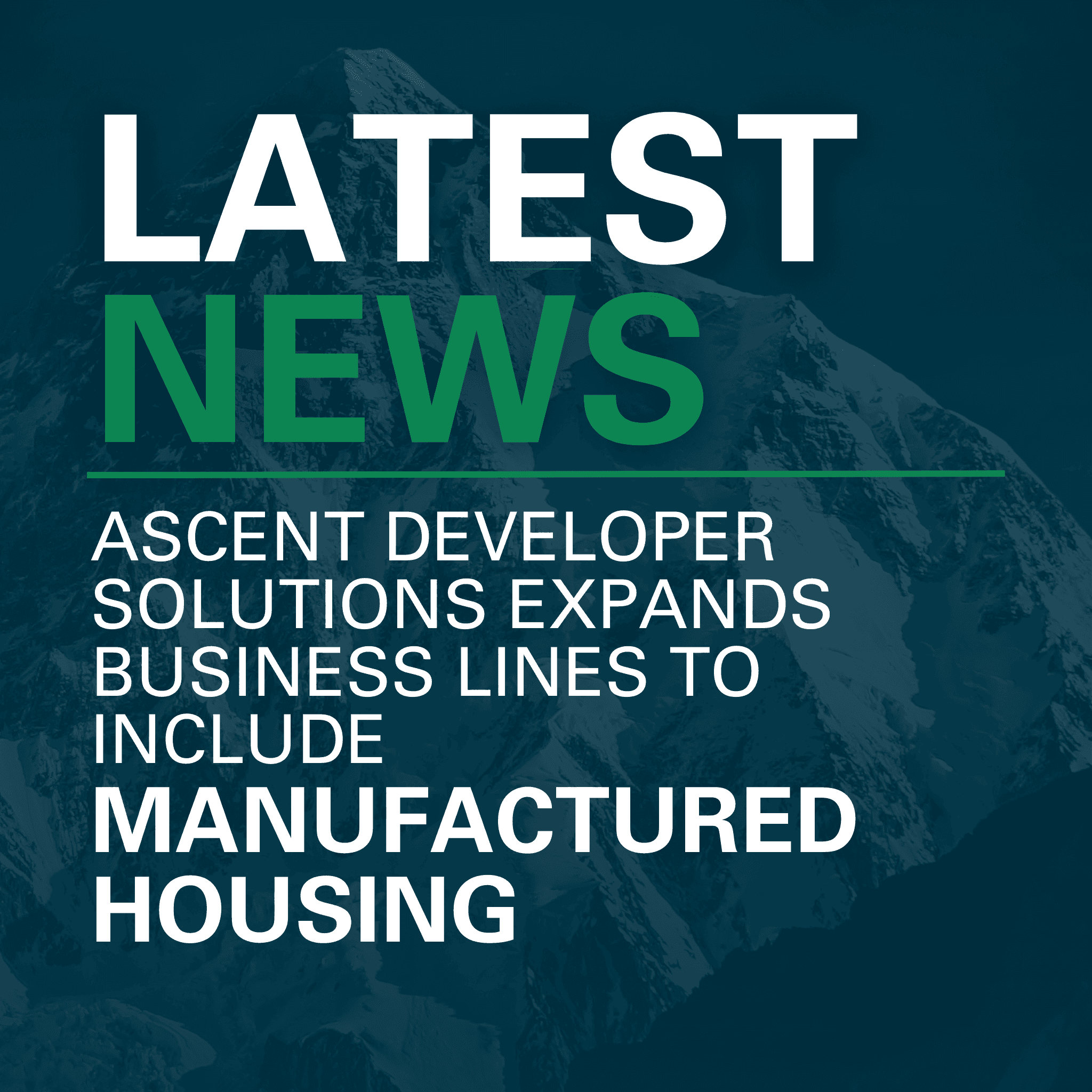 Latest News Manufactured Housing