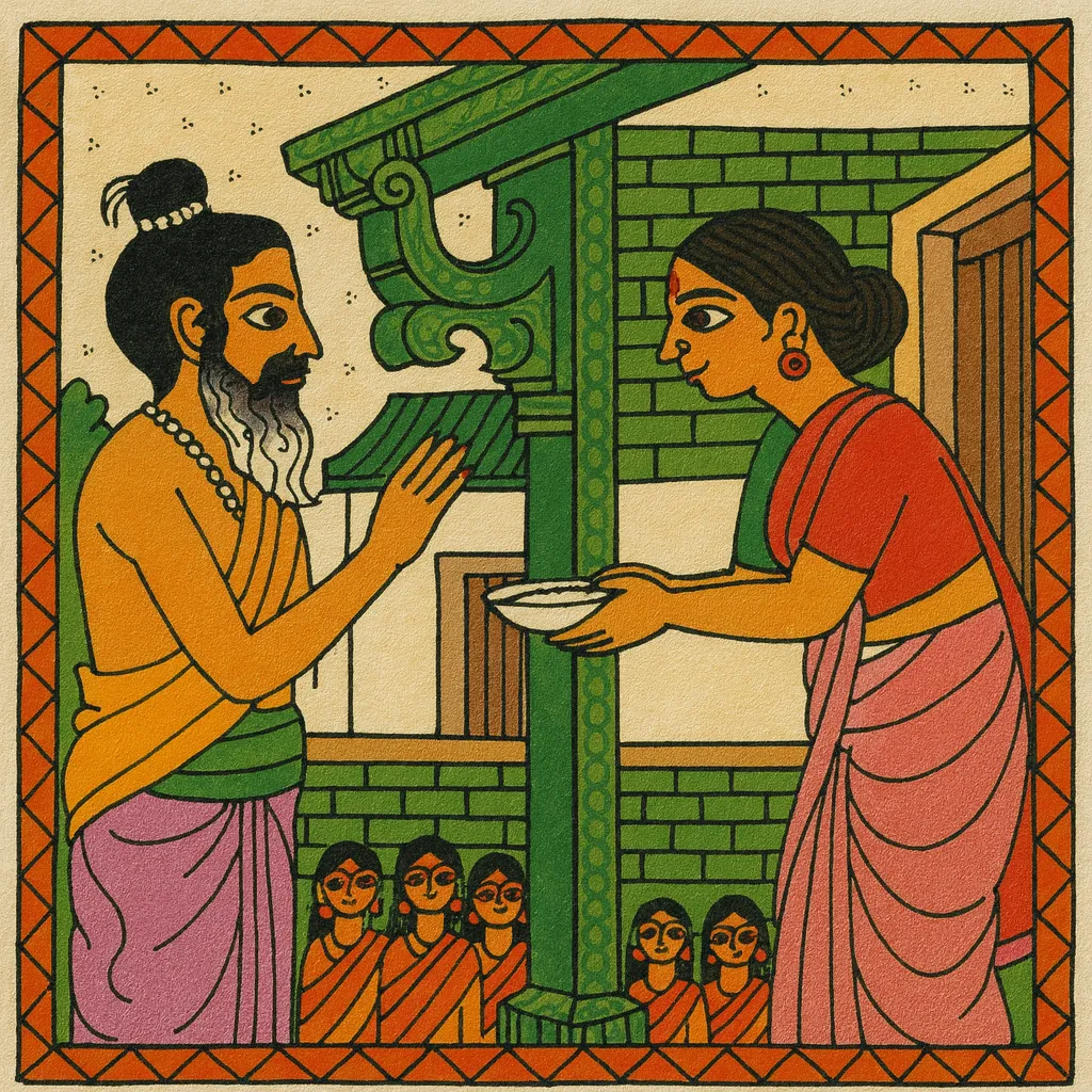 Jyoti baba on his way to kedlivan stopping at his sisters house.