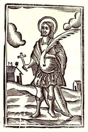 Pintura de San Ángel de Sicilia