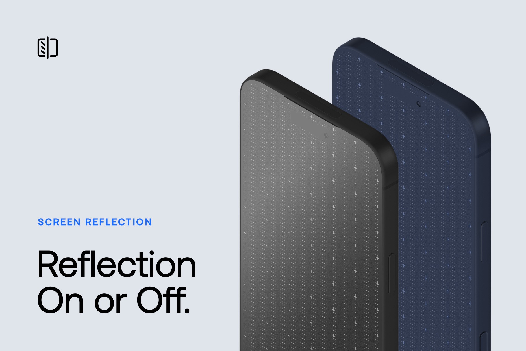Two clay iPhone 17 Pro mockups comparing matte and textured finishes.