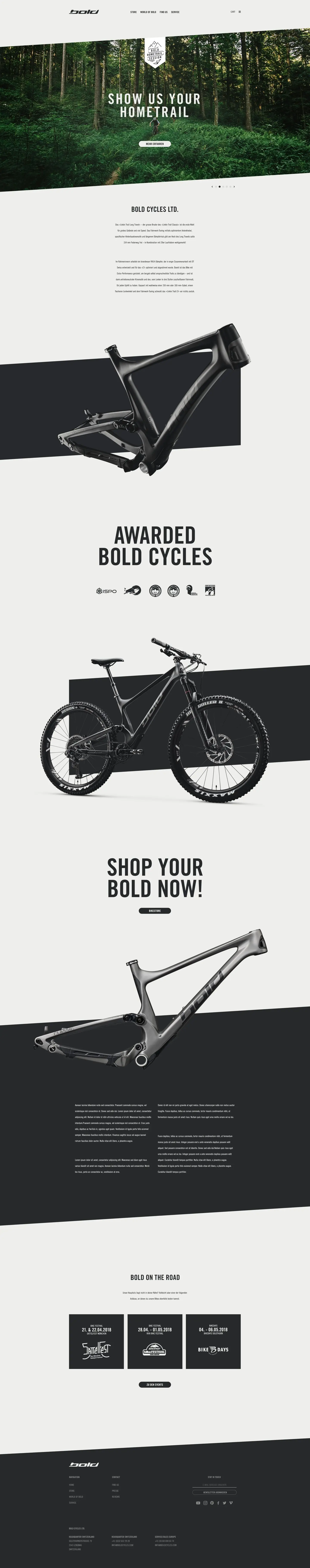 bold cycles – Startseite
