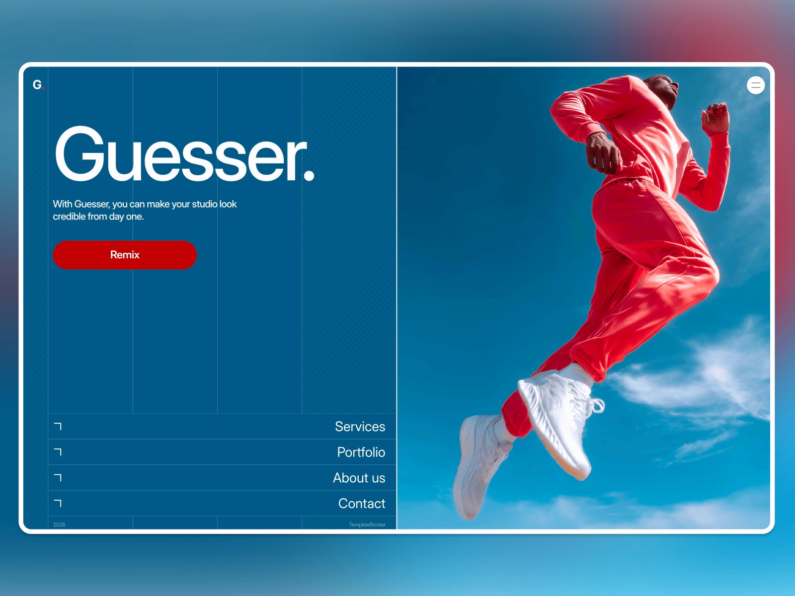 Guesser — 动效彩色创意机构官网设计灵感