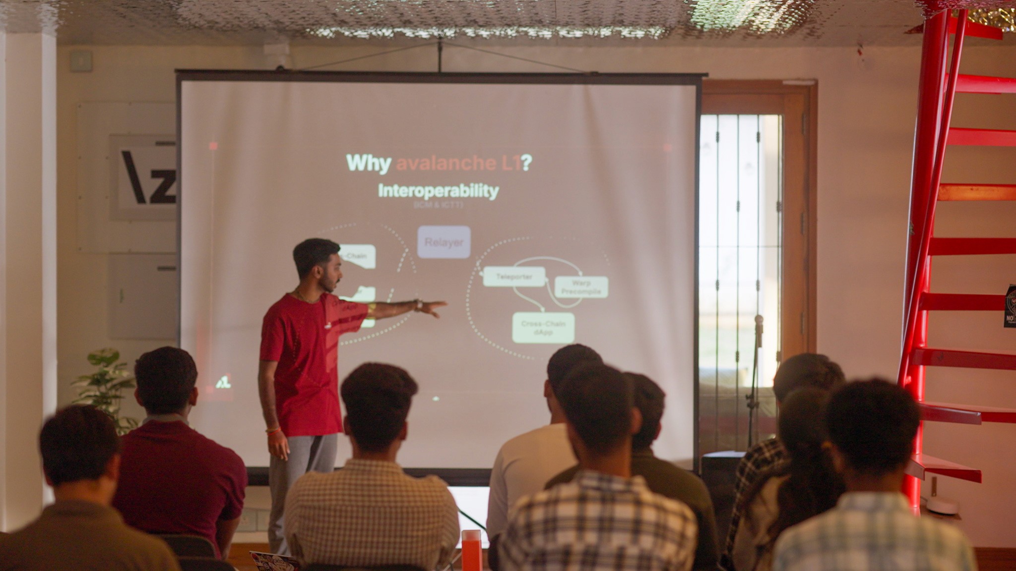 Speaker addressing the audience at Team1 Connect Bengaluru event