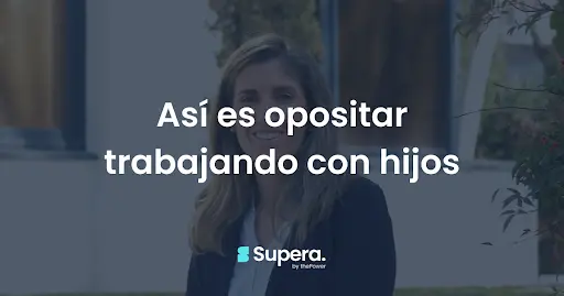 Opositar trabajando con hijos