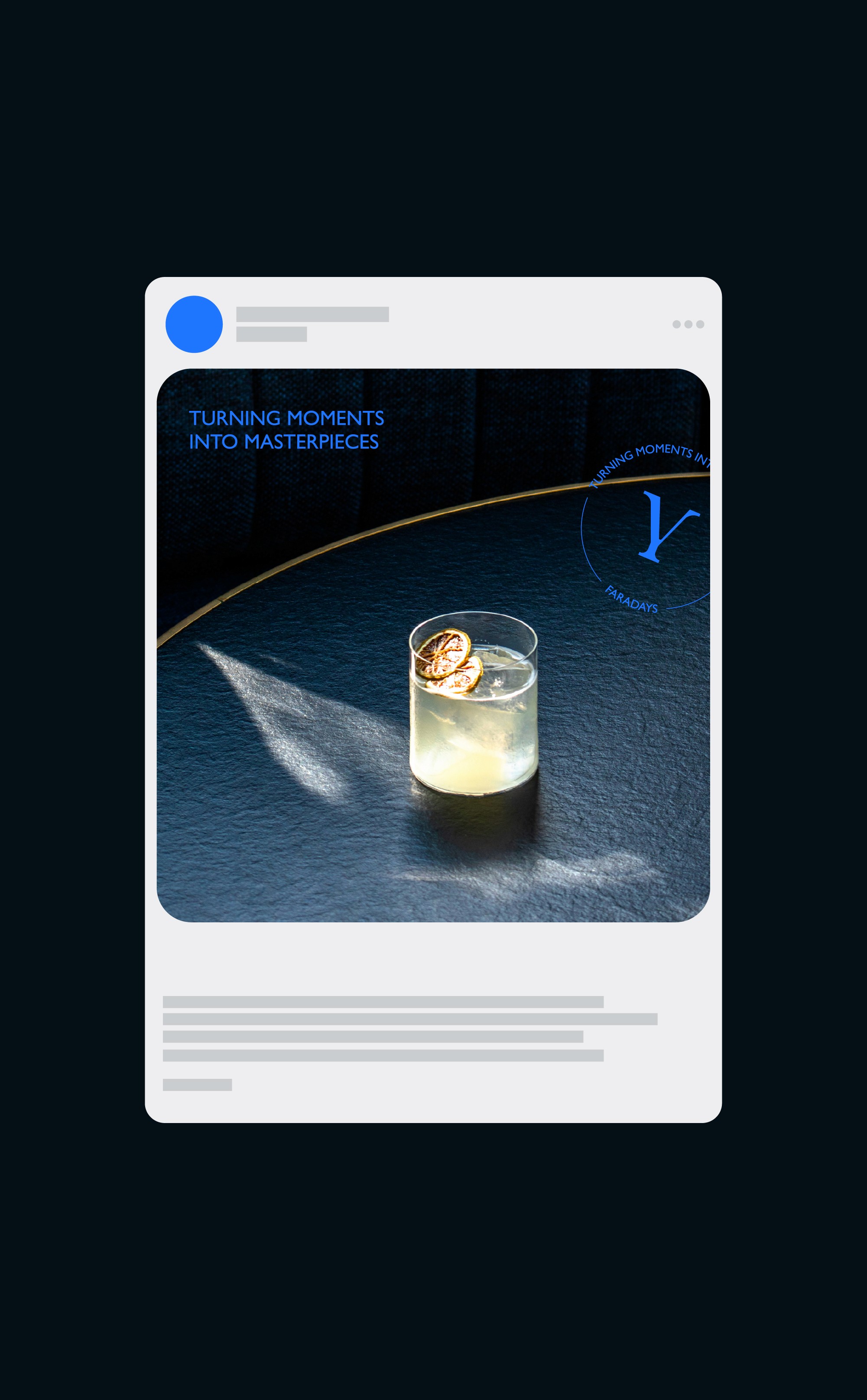 Faradays - Visual Identity System - Social Media