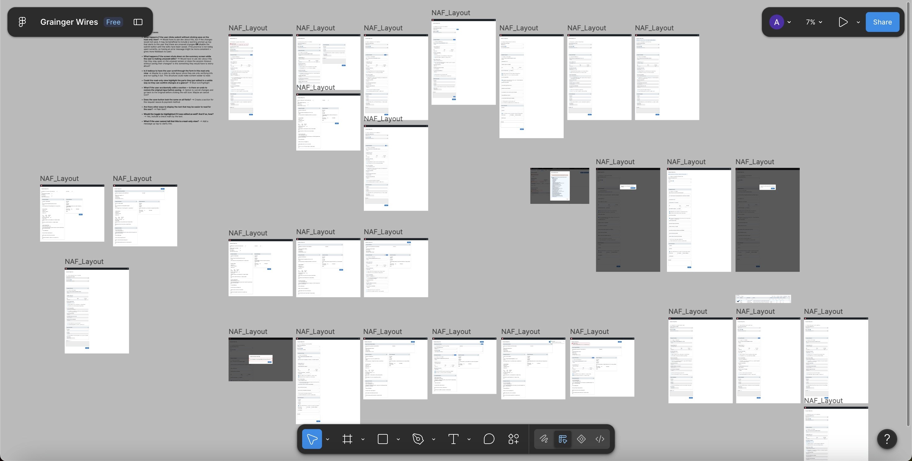 Customer Setup Form audit
