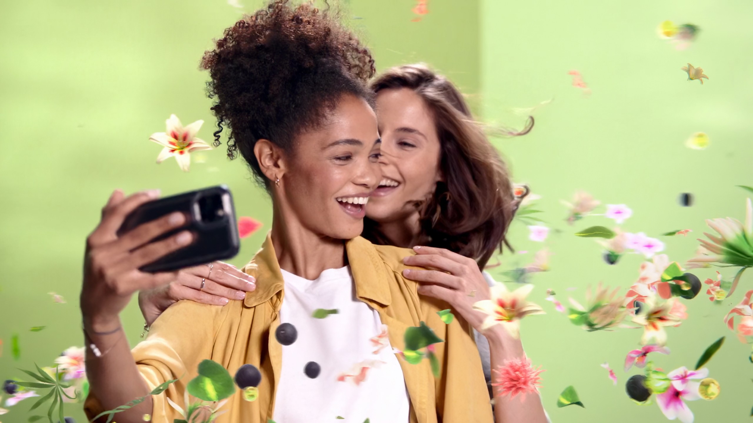 Streetside billboard with flyposters of the Batch.Works brand and illustrations