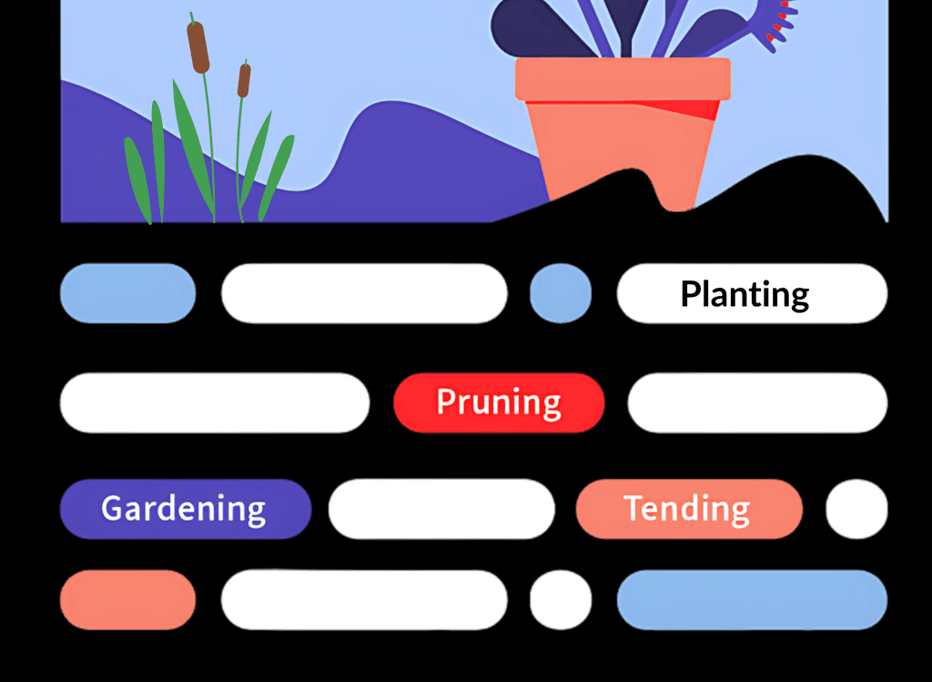 mobile logo in boxes