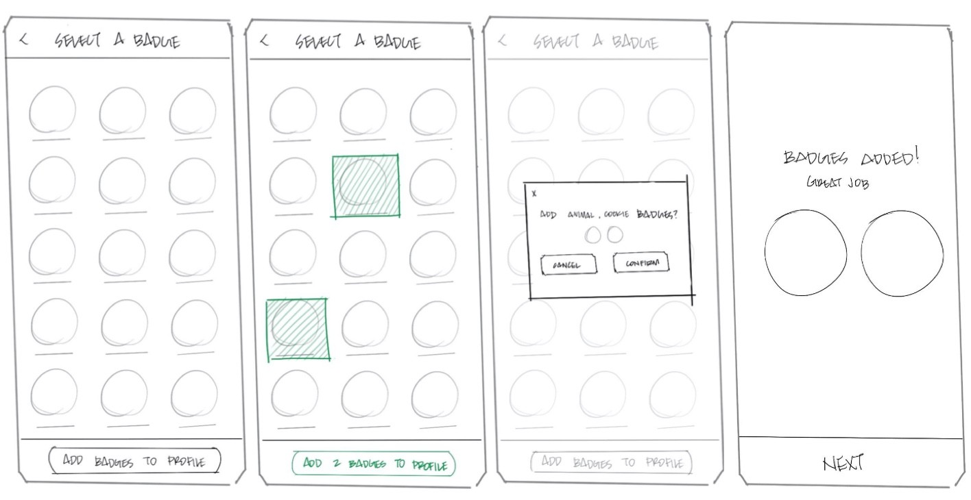  Badge mock-ups