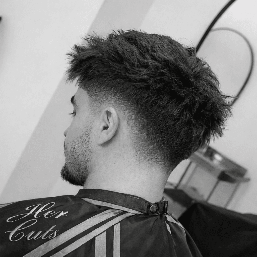 Pensive man in shadows