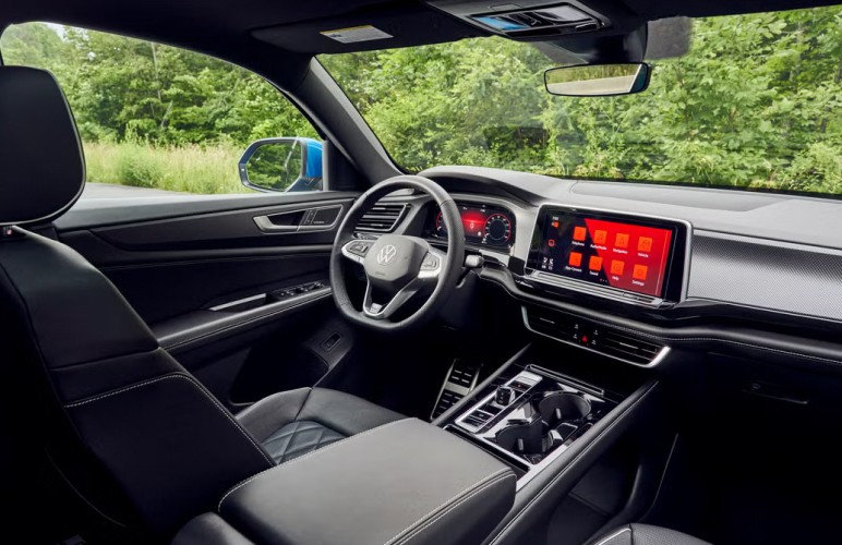 a close up of a steering wheel in a vehicle