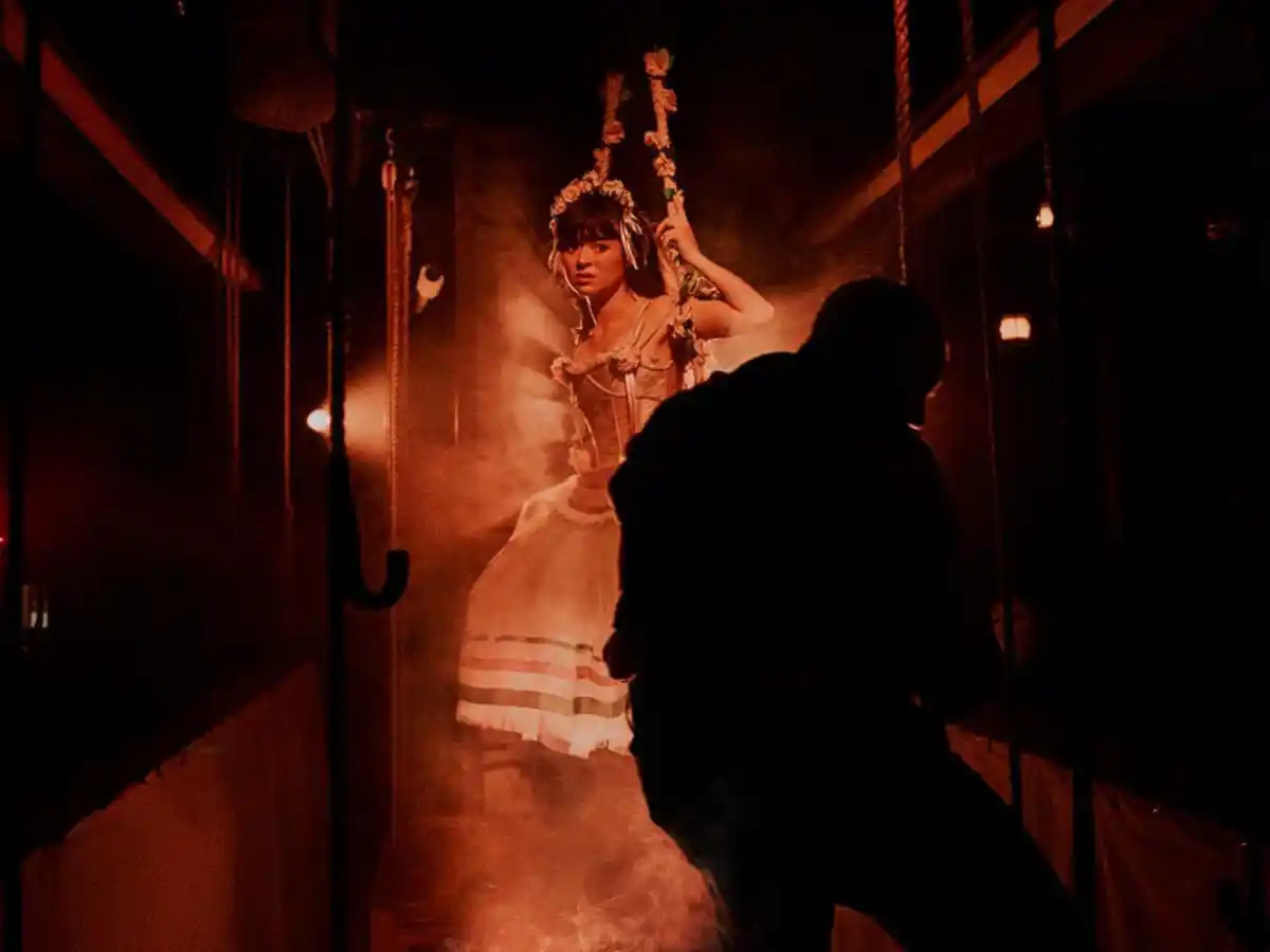 Performers and elaborate staging at Masquerade in New York City