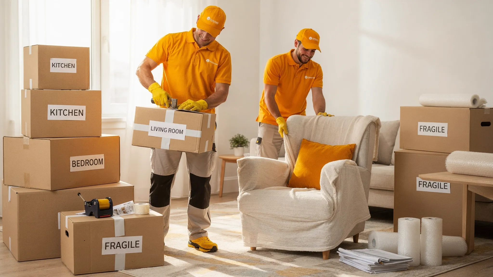 Pack and Move Services: What’s Included and What Costs More
