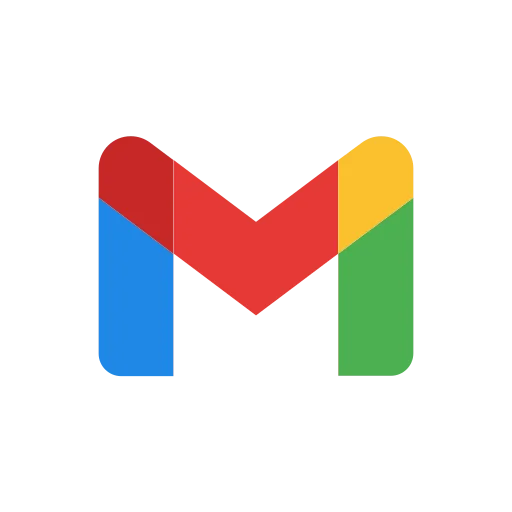 Logo Gmail utilisé par l'agence VisionIA pour automatiser l’envoi, le suivi et la gestion des emails IA leads.