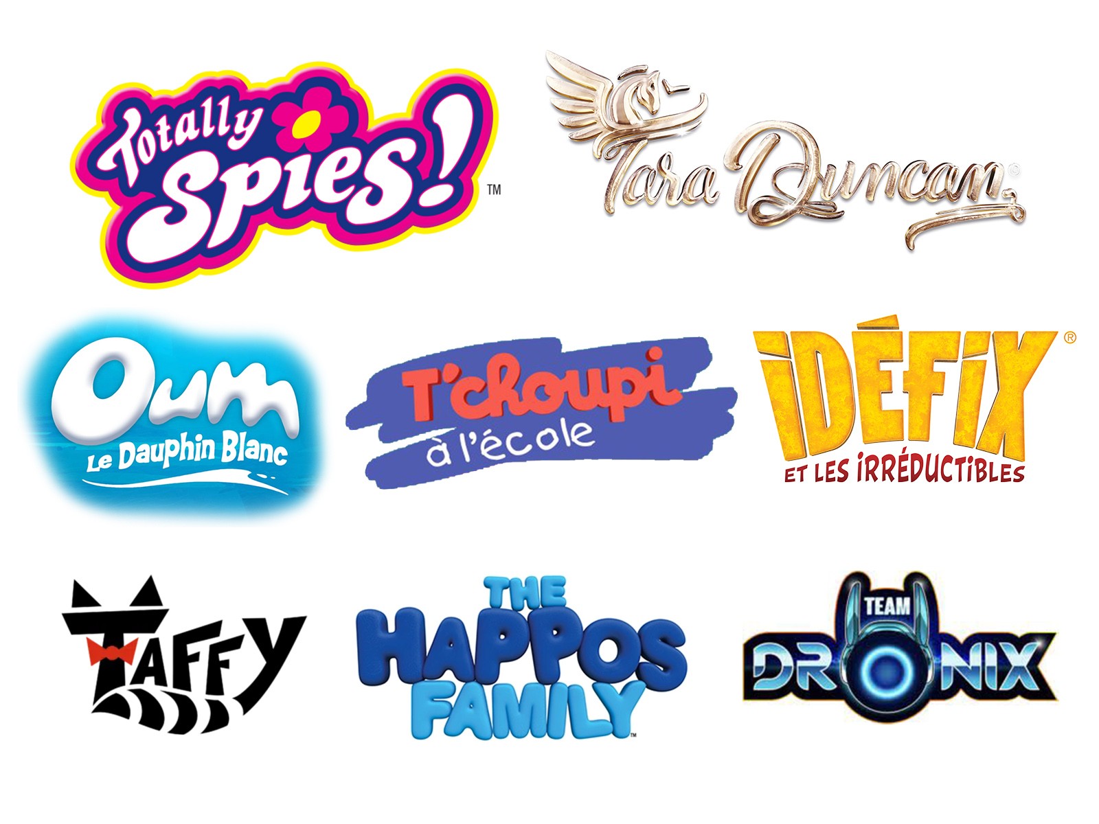 montage son autres séries d'animation