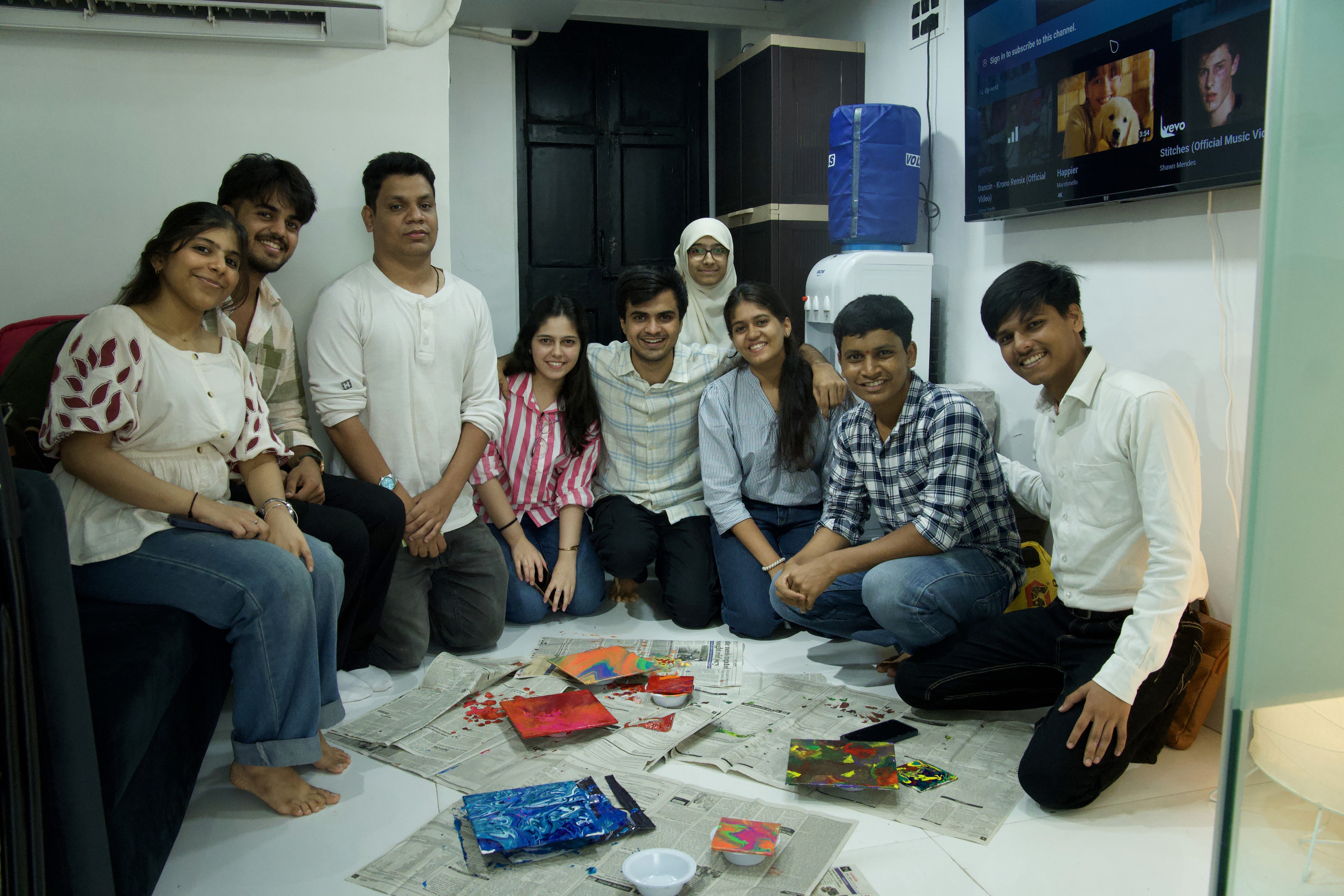 Man Wearing Black Coat