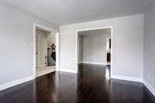 Navy Beadboard Accent Wall — before