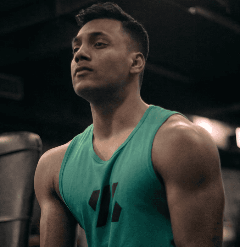 Personal trainer portrait