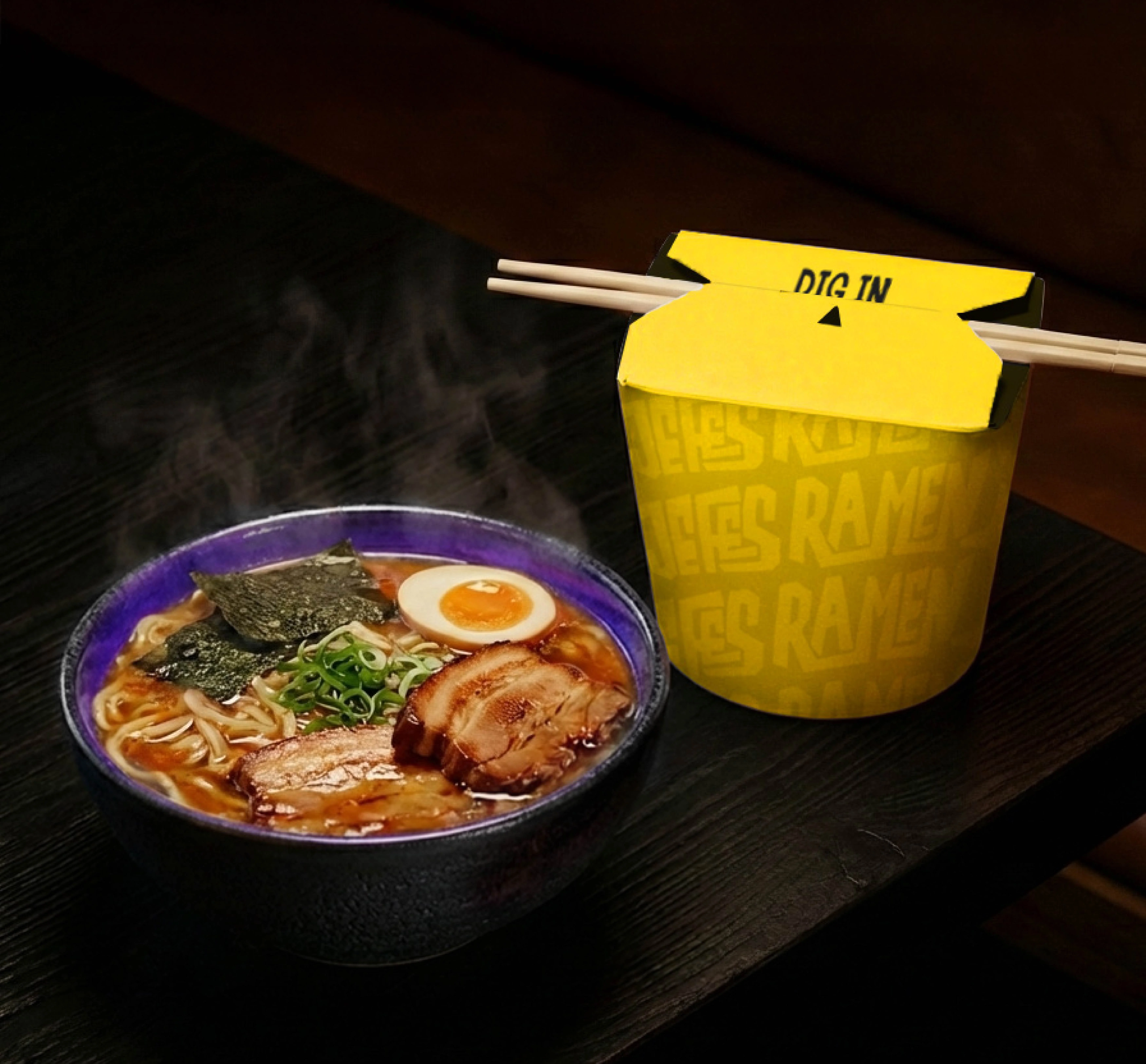 Jefe's Ramen Bowl packaging