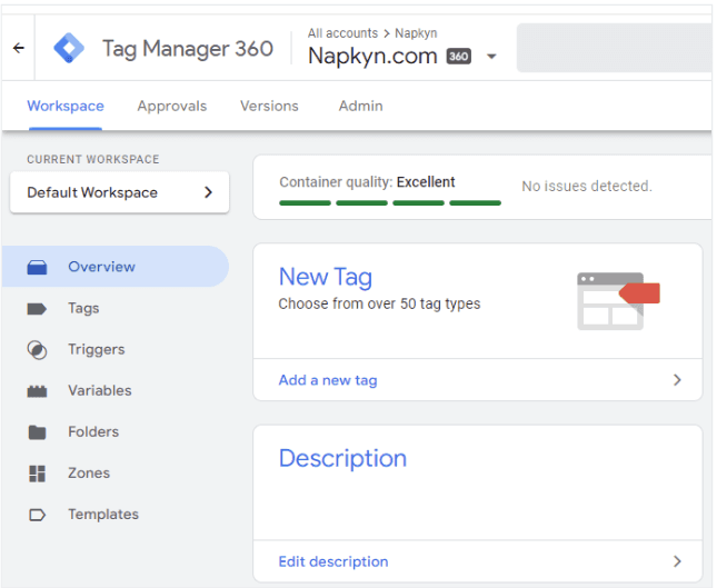 Tag Coverage Summary Excellent