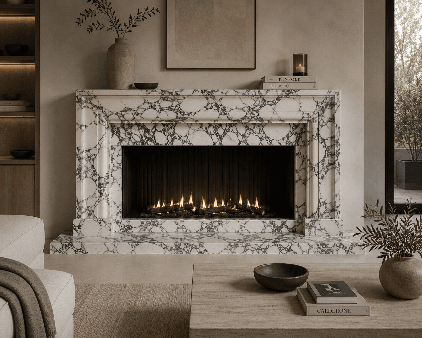 Project showcase image featuring a modern, refined interior.