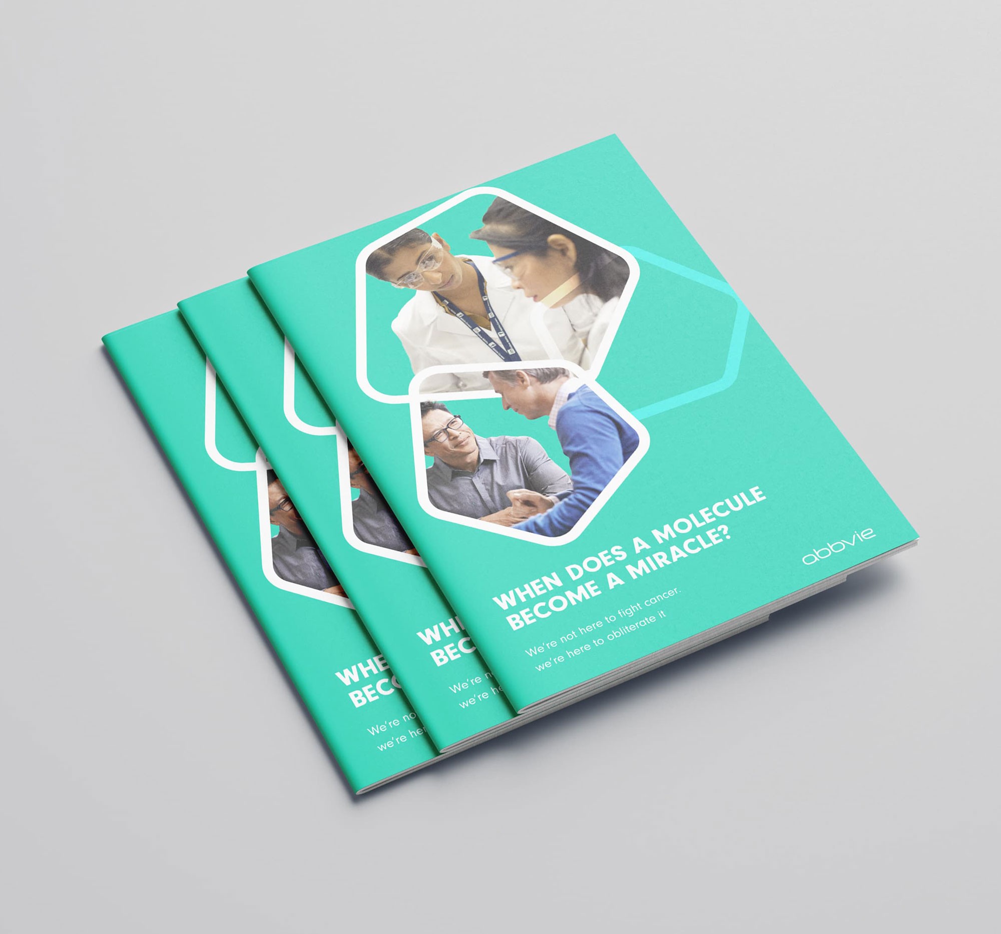 Design example of UTC Aerospace's recruiting brochure