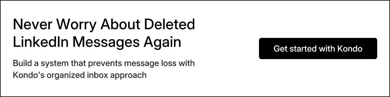 Never Worry About Deleted LinkedIn Messages Again