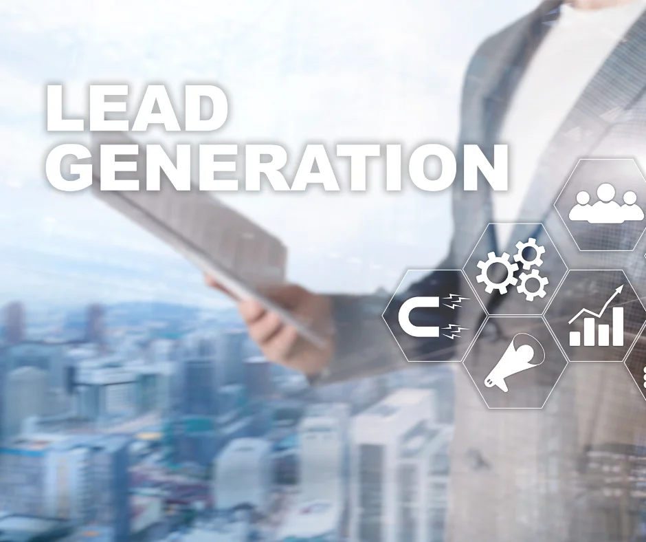 A marketer conducting a lead generation analysis