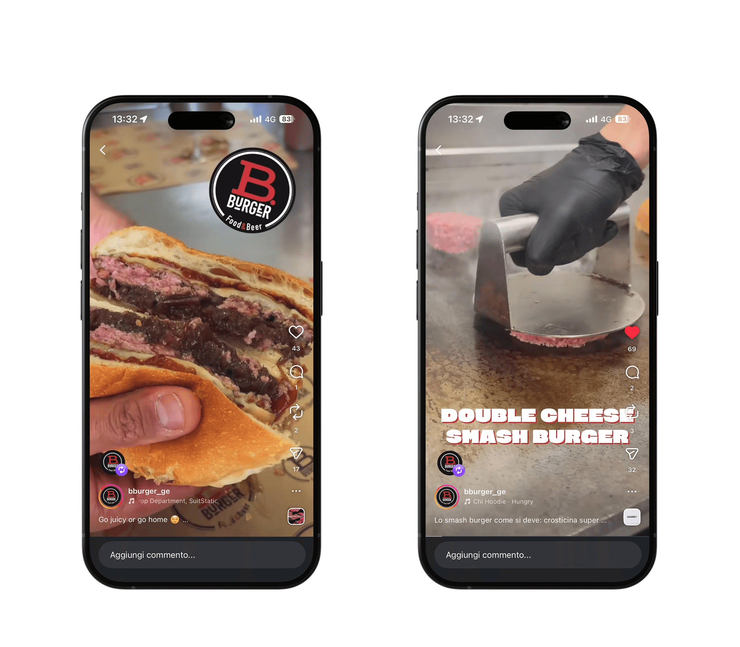 Contenuti social per IGI AMA realizzati da Aura Studio, agenzia di comunicazione di Genova: foto, copywriting e grafiche coordinate per raccontare lo stile giovane e indie del brand.