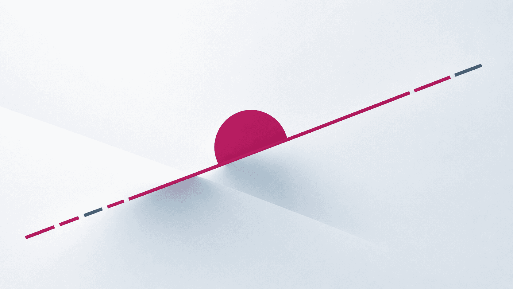 Abstract minimal conceptual diagram representing blog topic