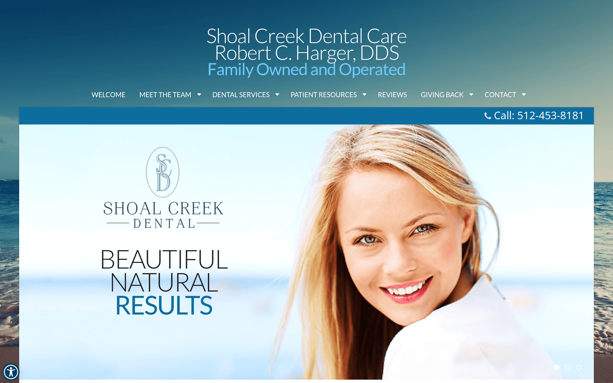 Shoal Creek Dental Care Screenshot