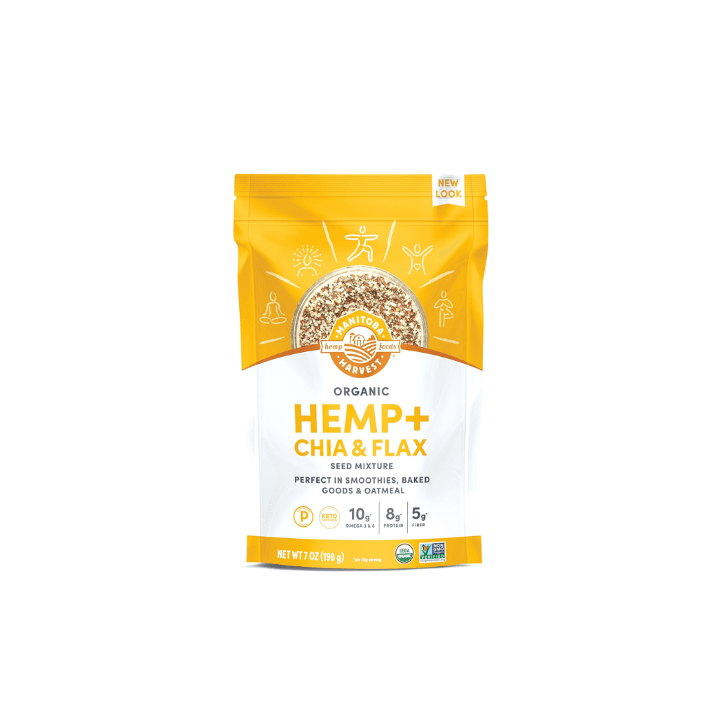 hemp and chia flax seeds