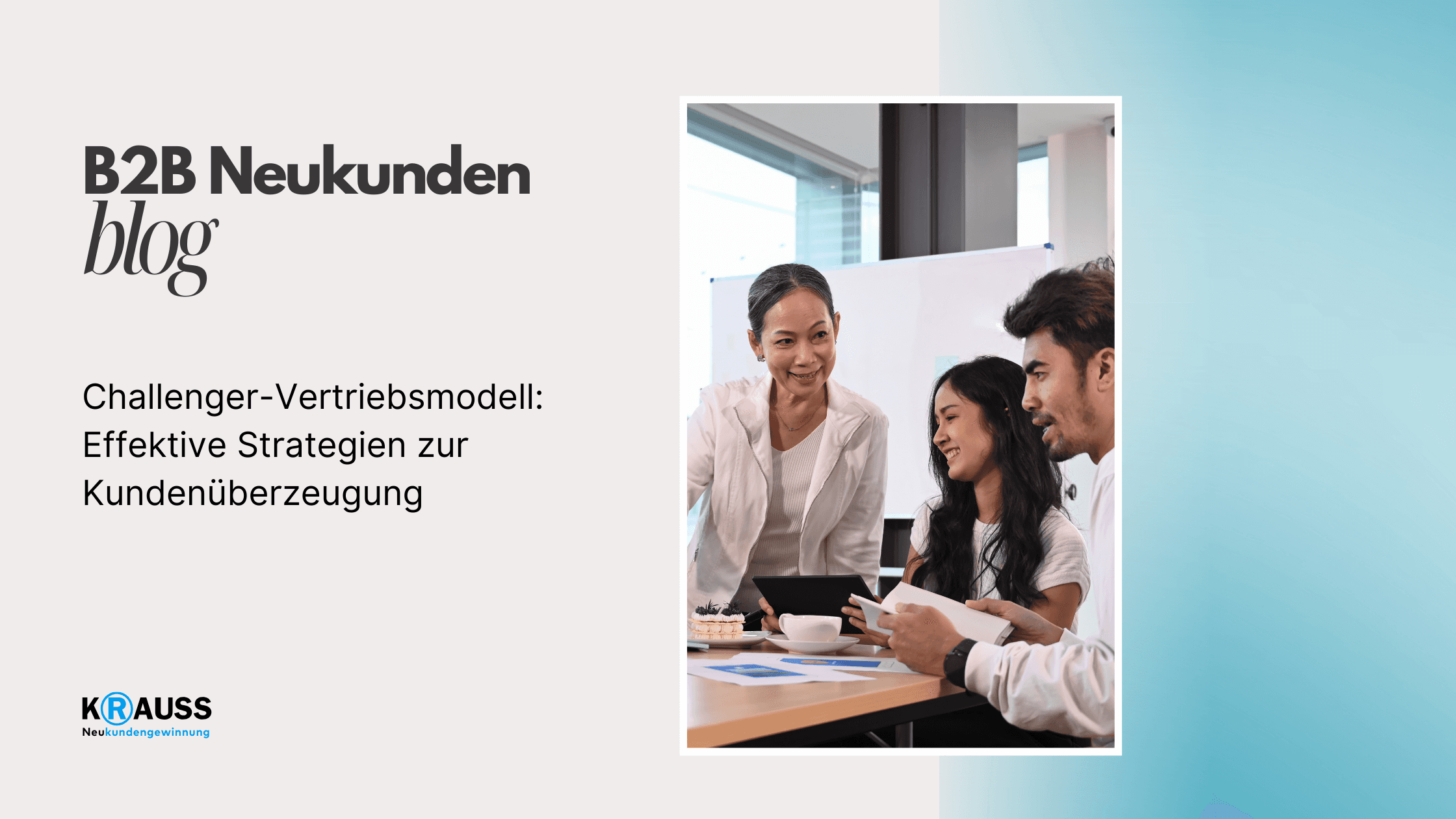 Challenger-Vertriebsmodell: Effektive Strategien zur Kundenüberzeugung