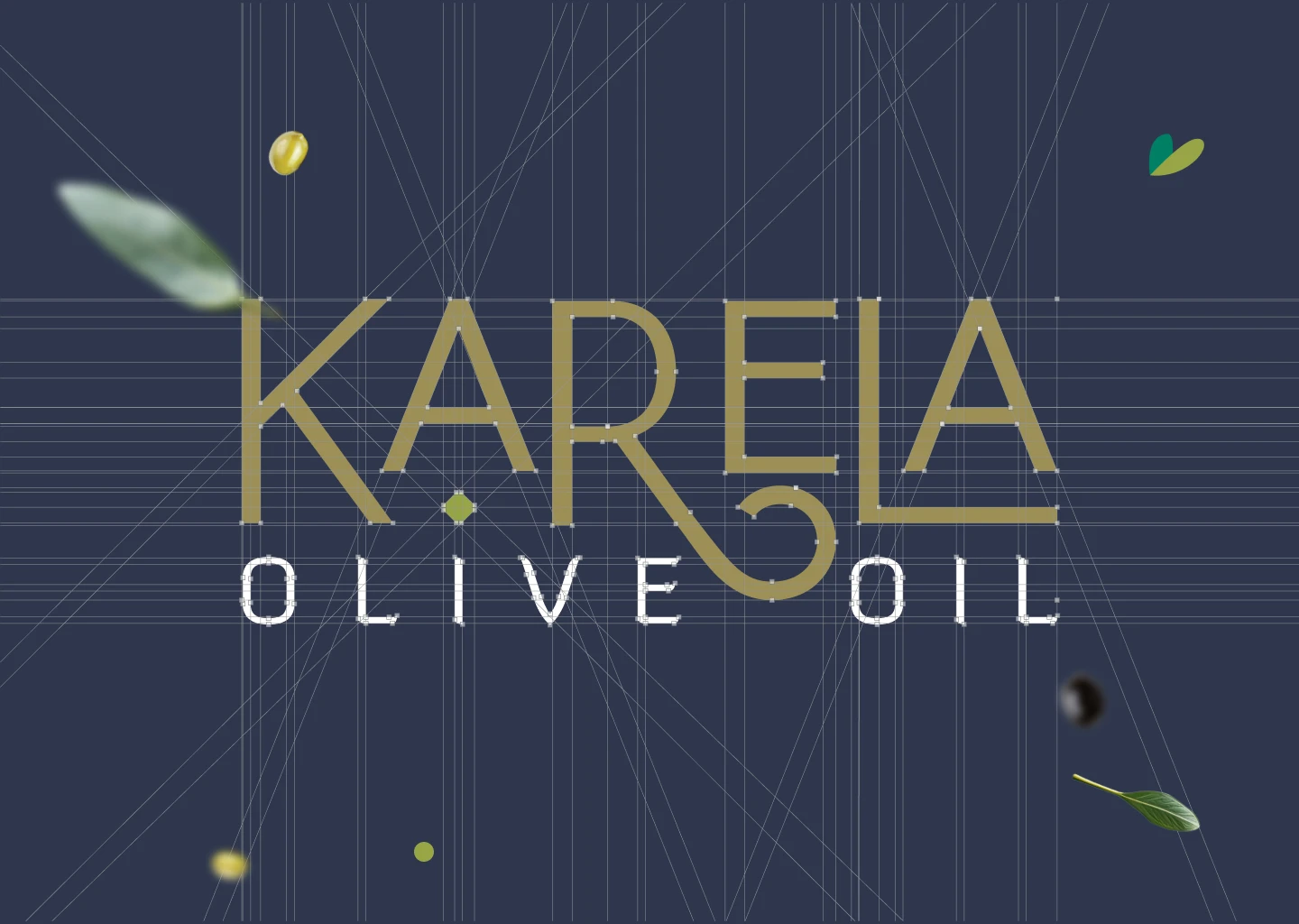 Karela Olive Oil Logo & Branding