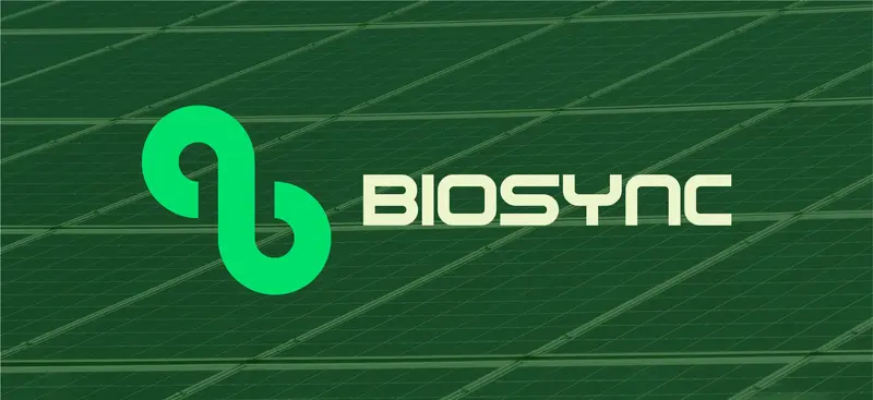 biosynce green energy eco solutions technology innovation brand identity logo branding graphic design design modern minimal profession digital creative agency marketing advertising mauritius