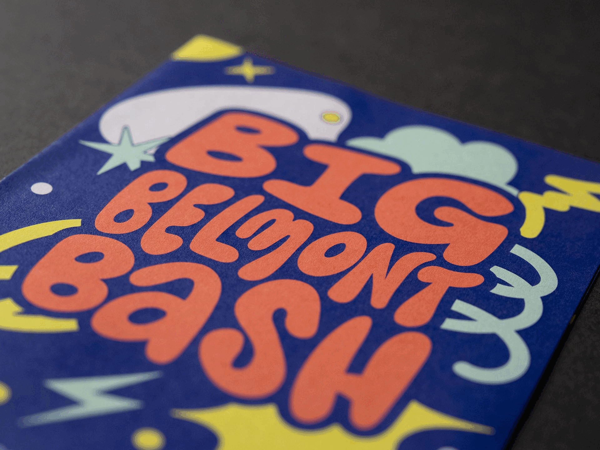 Promotional leaflet for a festival