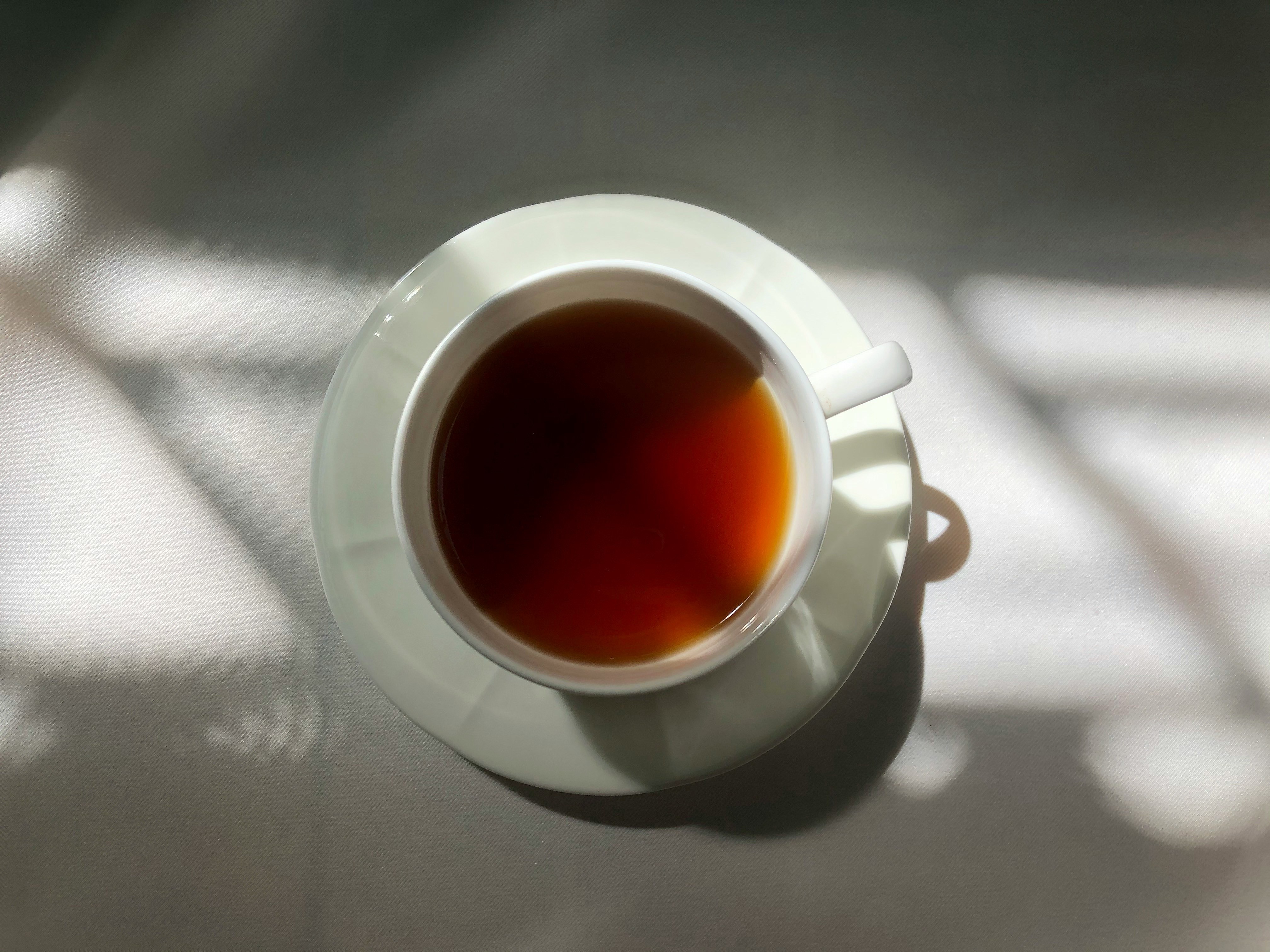 Tea cup white photo