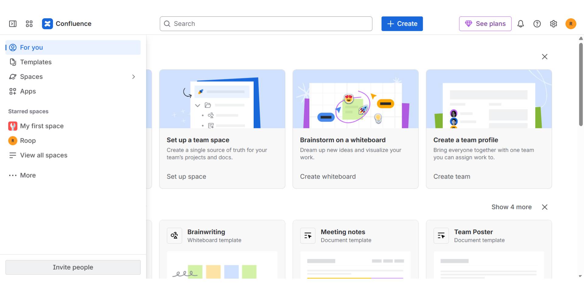 confluence dashboard