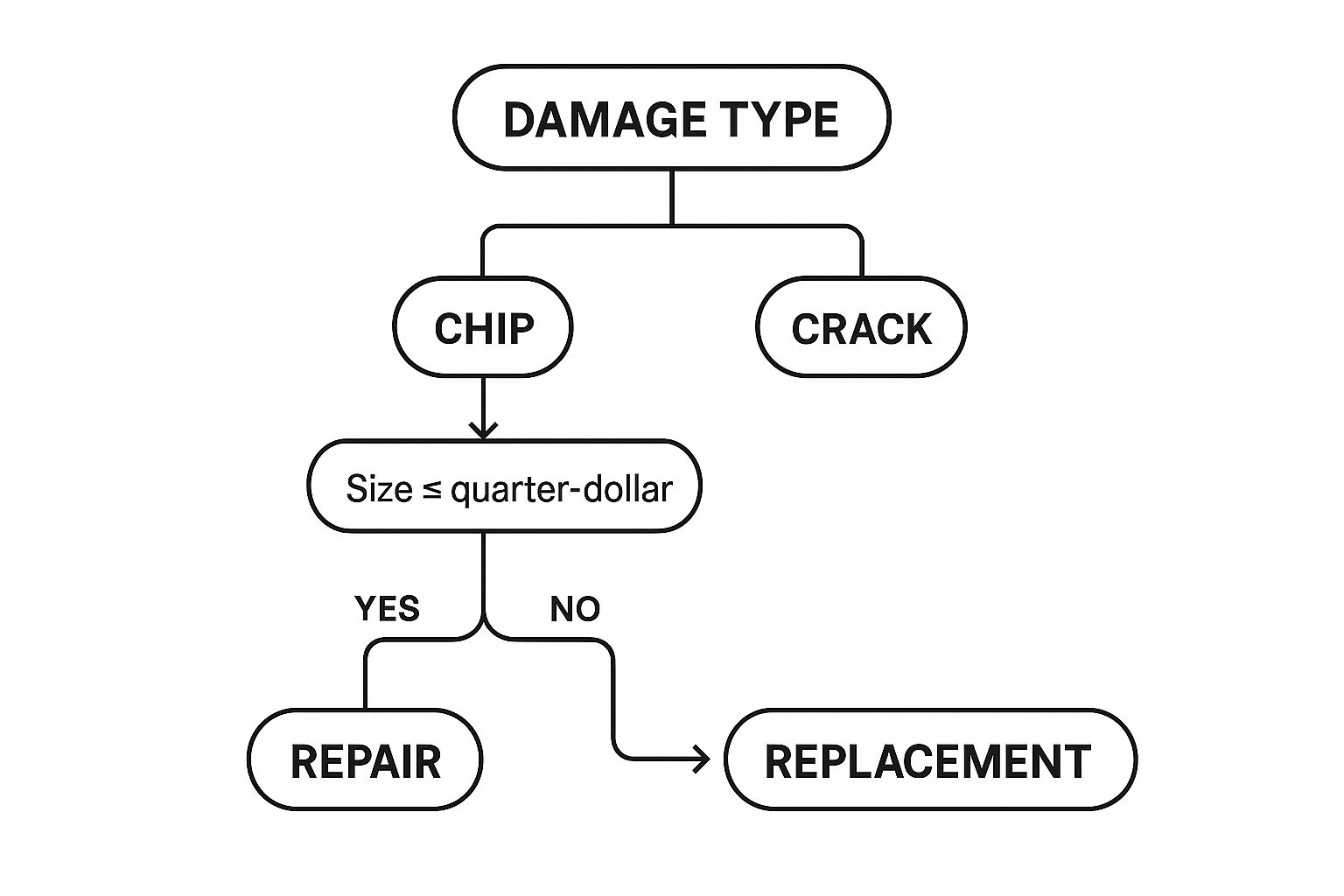 Infographic about car window repair cost