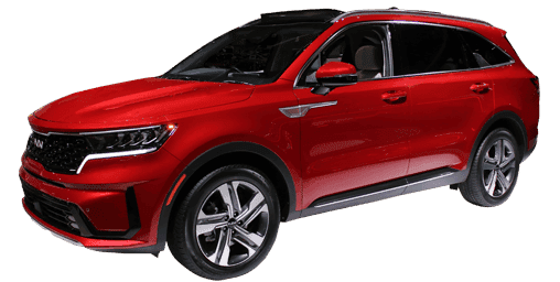 2023 Kia changes: Sorento Hybrid stock photo