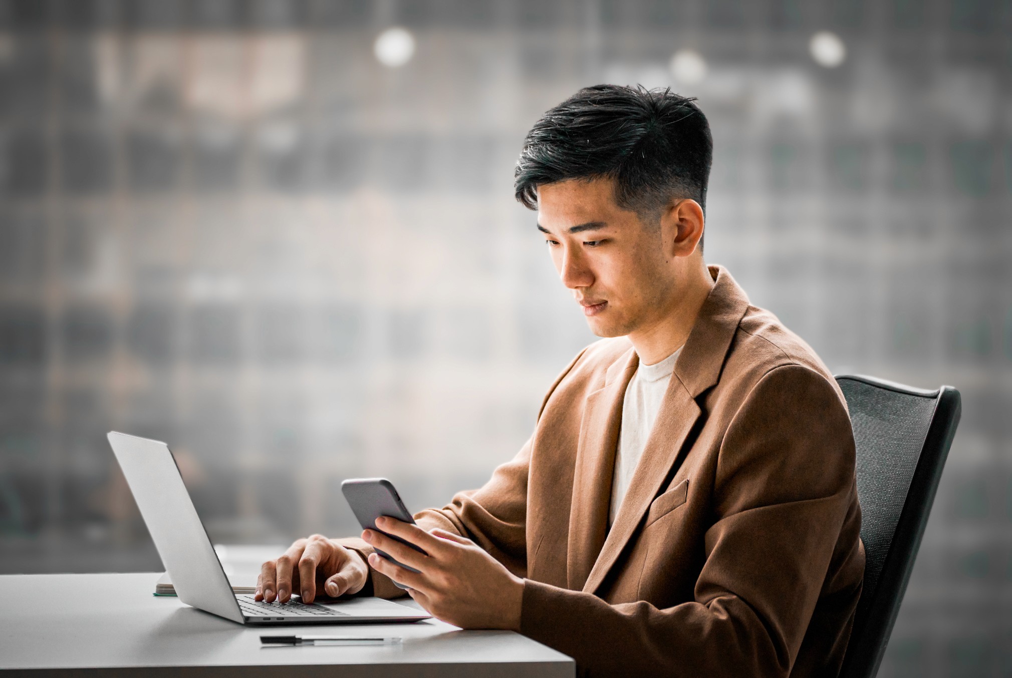 Man and devices