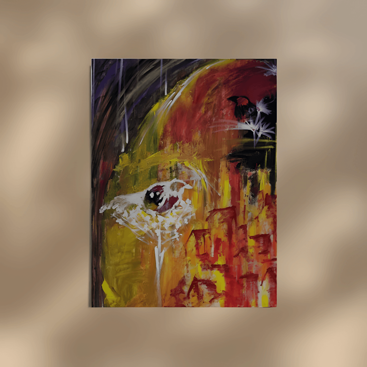 premium art poster and canvas prints, with originals available, from QART , of the artwork " Dream "