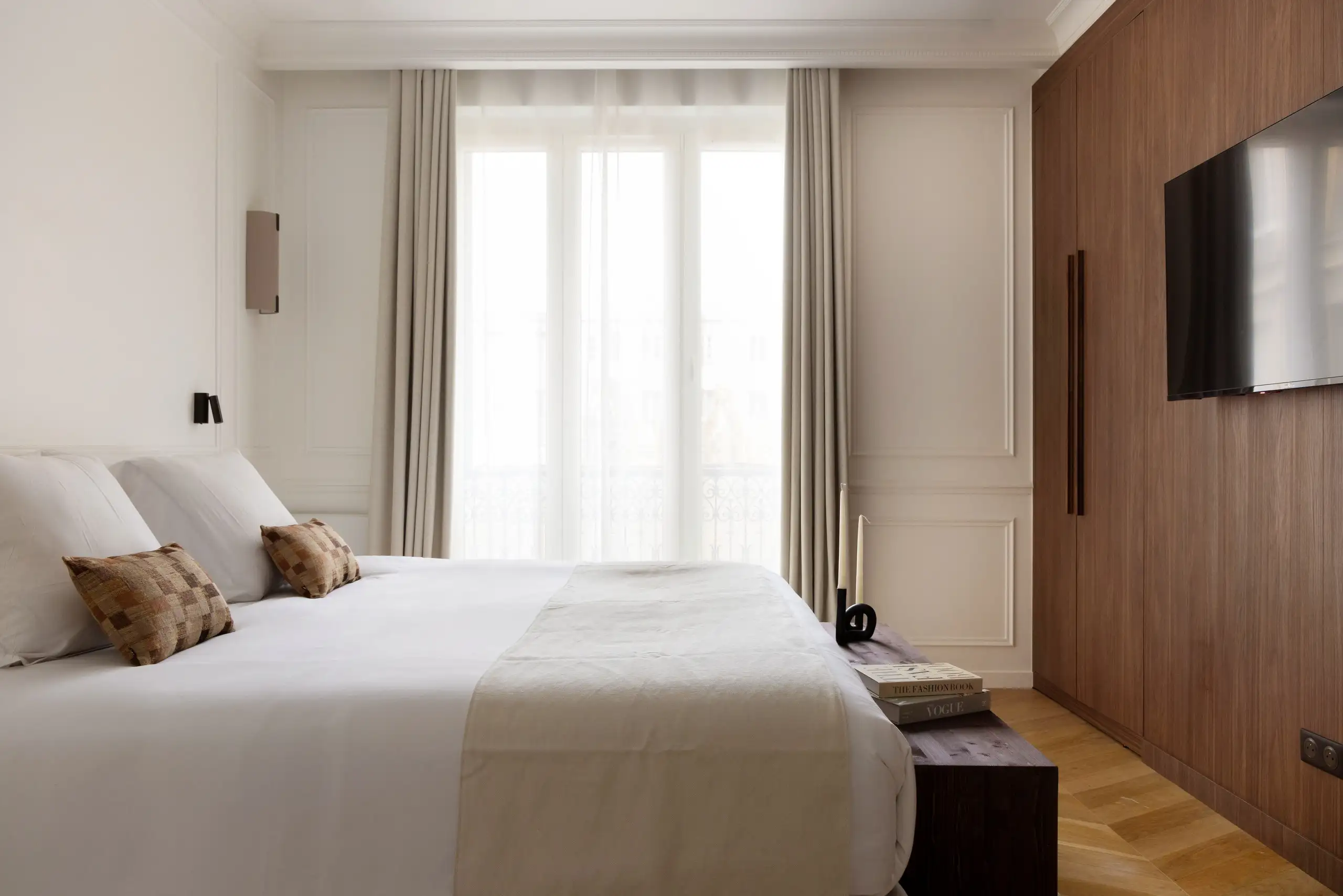 Woman on Stone Stairs