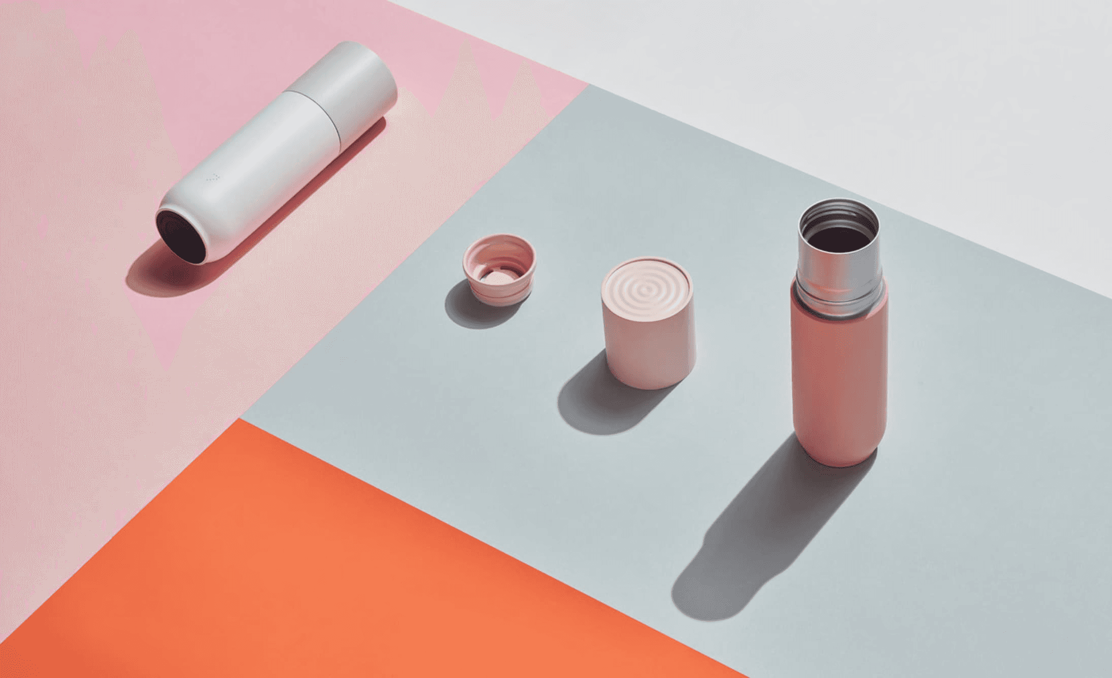 Streetside billboard with flyposters of the Batch.Works brand and illustrations