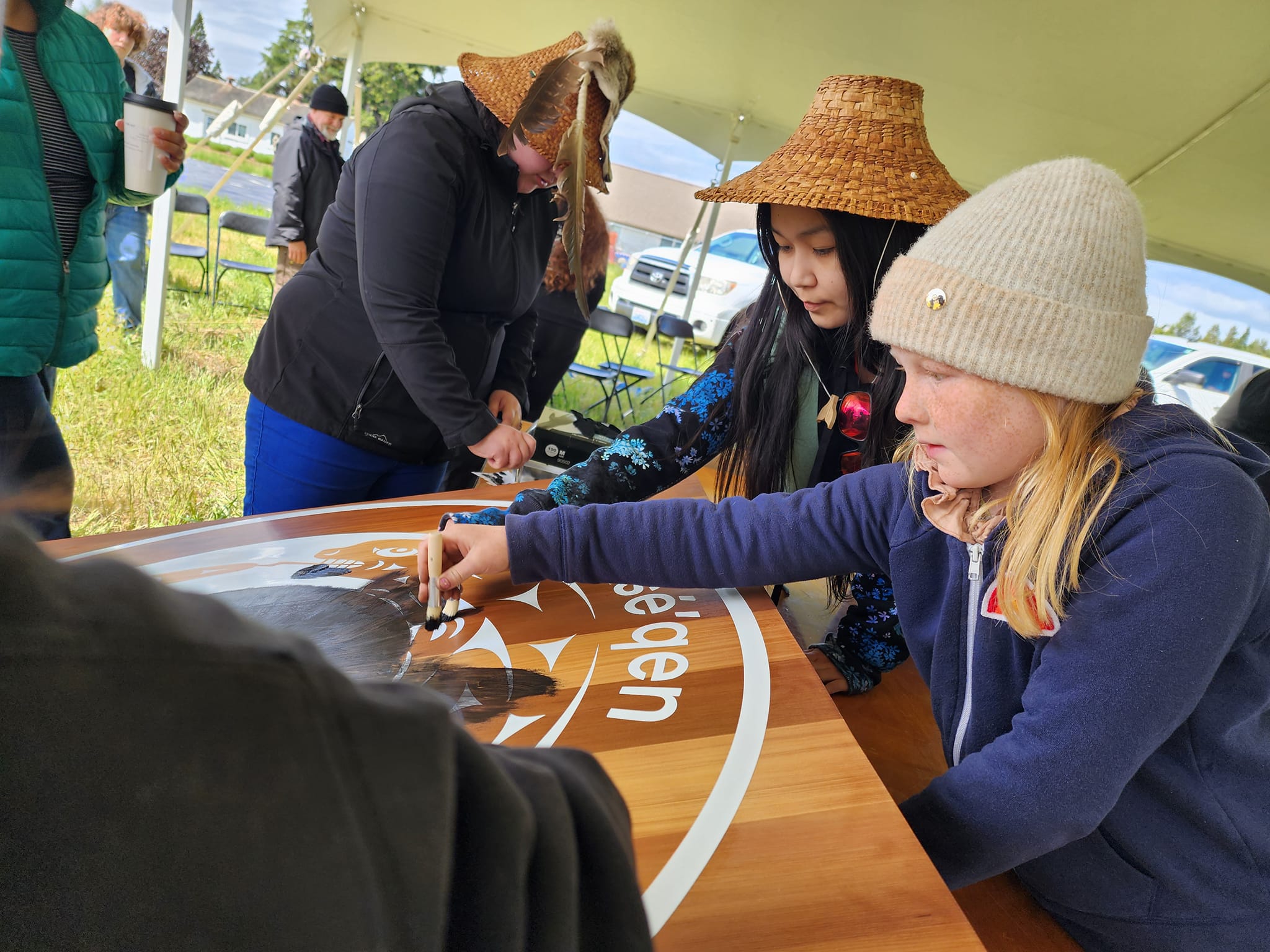 CSYC youth paint a community mural