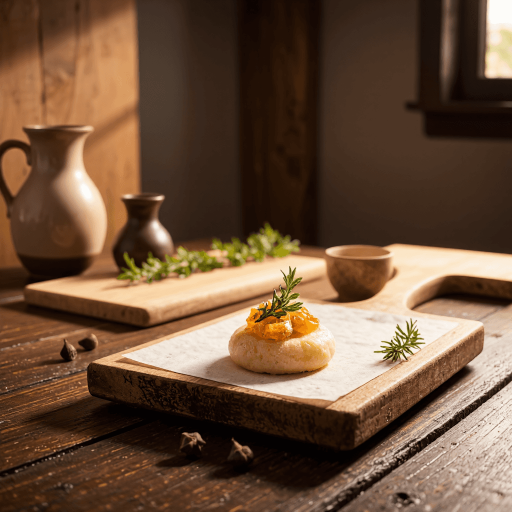 product photography of Gourmet food item