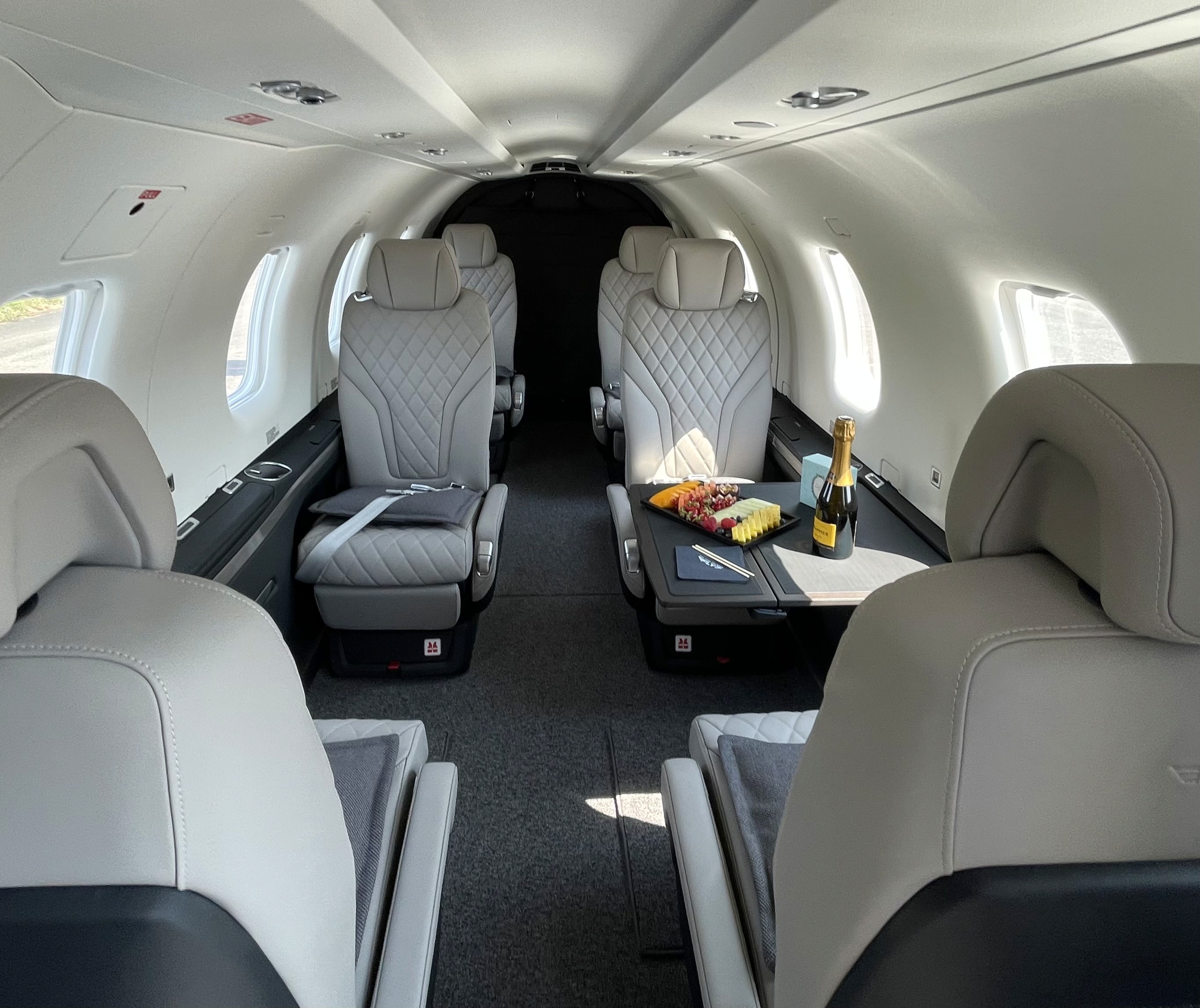 Pilatus PC-12 interior