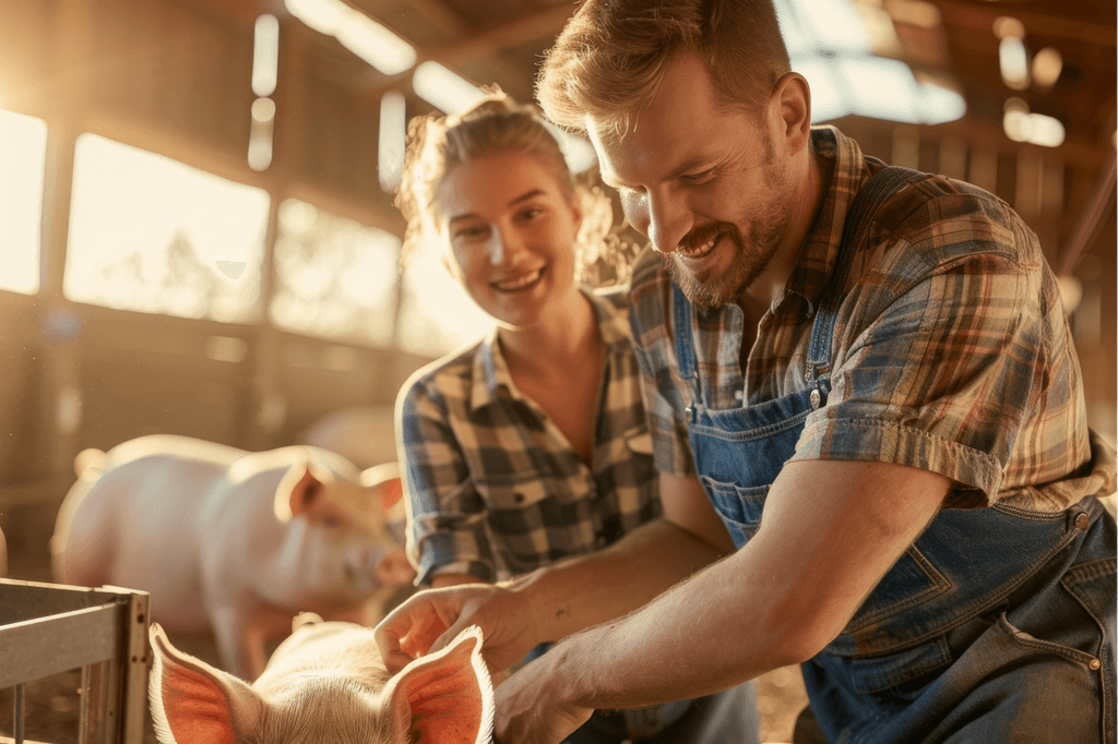 Farmer Couple