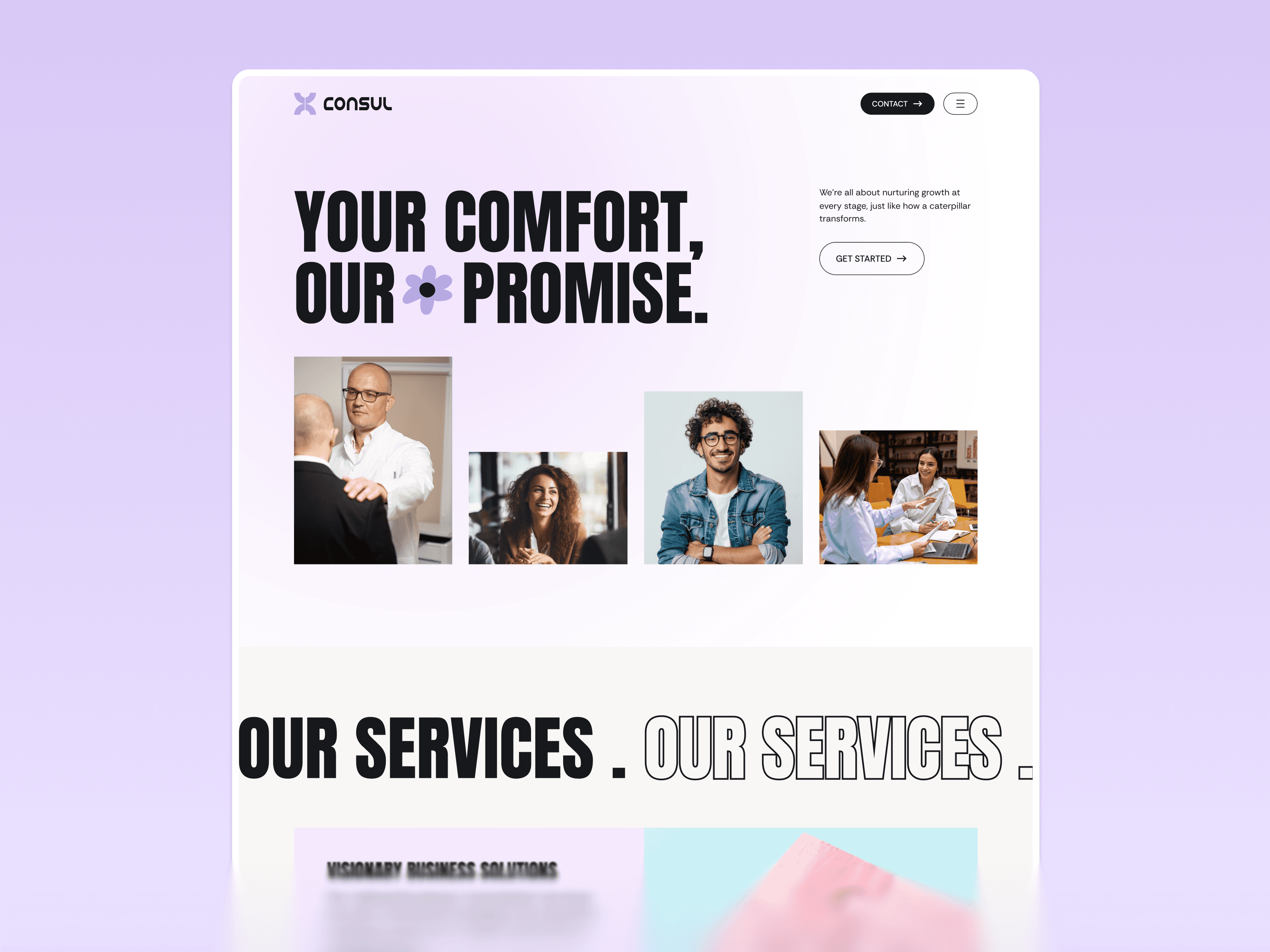 Framer Consulting Template
