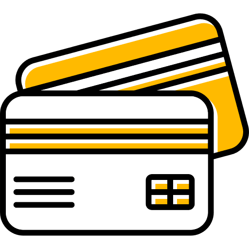 illustration of multiple credit cards